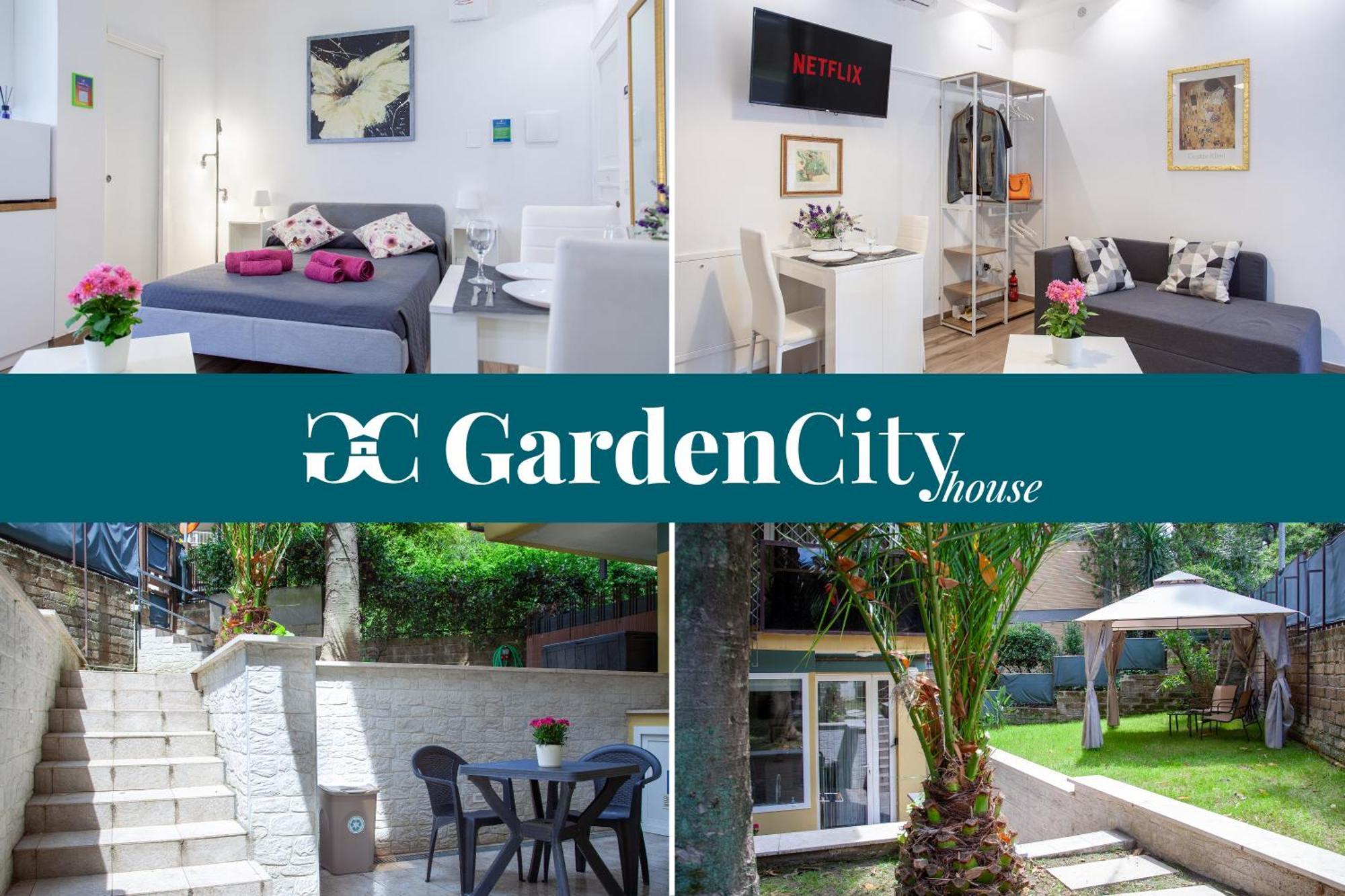Garden City House Roma - Casa Con Giardino Privato Εξωτερικό φωτογραφία